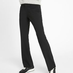BANANA REPUBLIC Logan Trouser Fit Pant, Black, Size 16